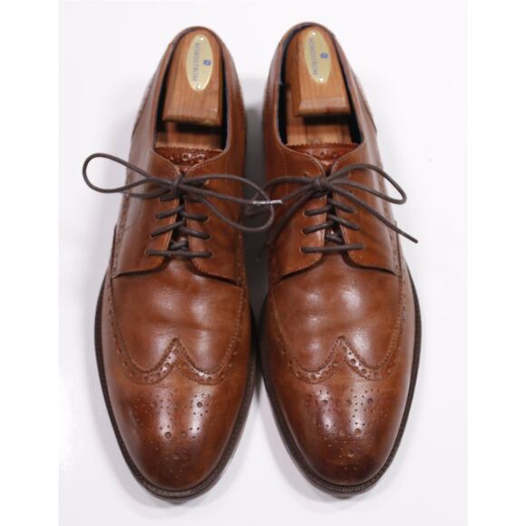 Cole Haan Mens Grand OS Harrison Brown Wingtip Oxford Leather Dress Shoes 11 M main image 6